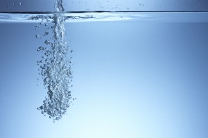 Bubbles In Clear Water